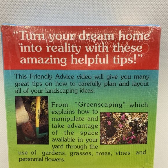 Home Hardware Home Show Friendly Advice Videos Landscaping VHS Sealed - Picture 7 of 12